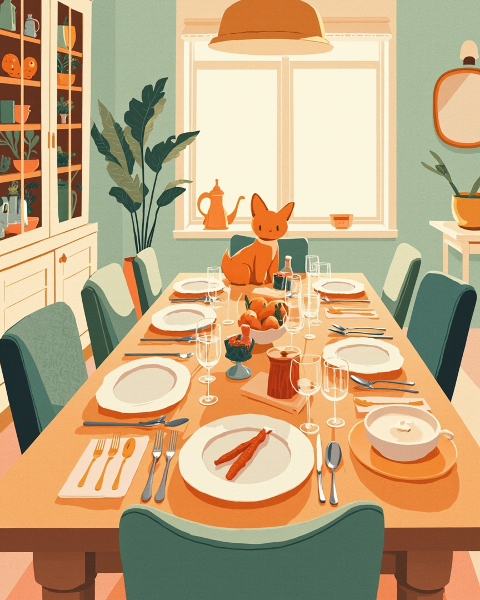 Thanksgiving e-card design
