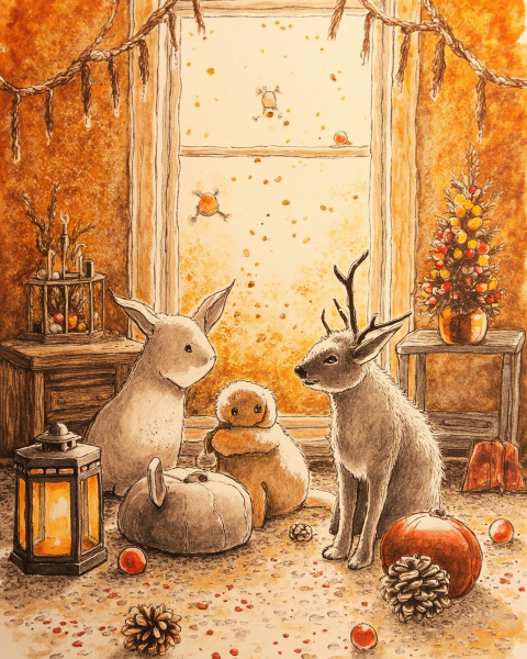 Thanksgiving e-card design