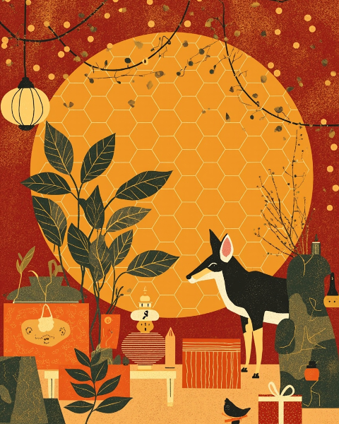 Thanksgiving e-card design