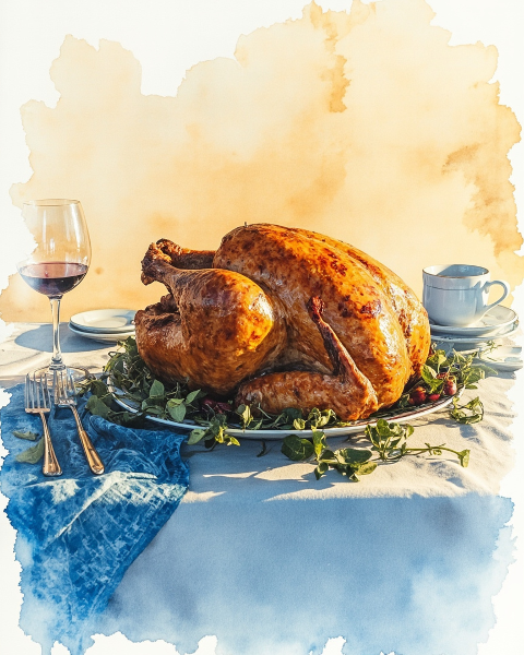 Thanksgiving e-card design