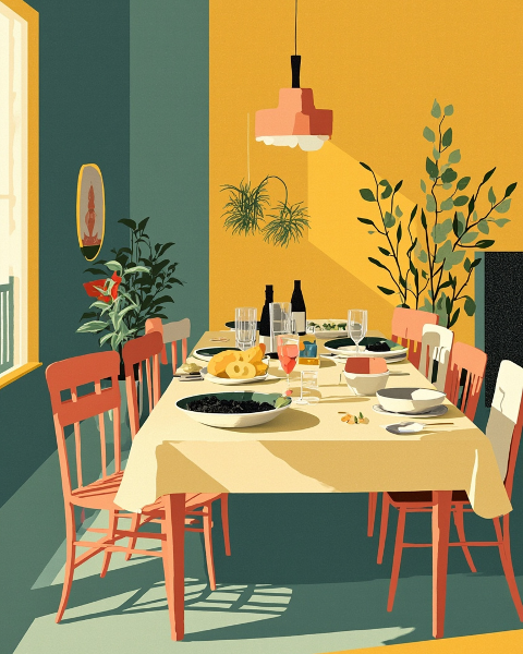 Thanksgiving e-card design