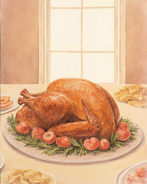 Thanksgiving e-card design