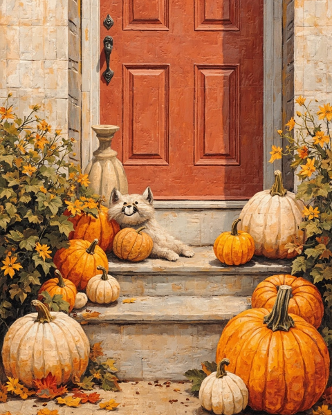 Thanksgiving e-card design