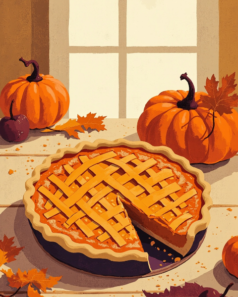 Thanksgiving e-card design