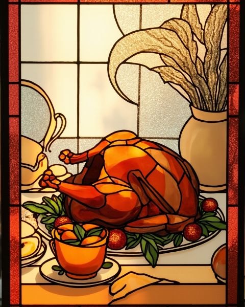 Thanksgiving e-card design