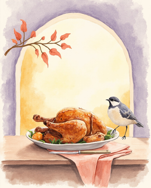 Thanksgiving e-card design