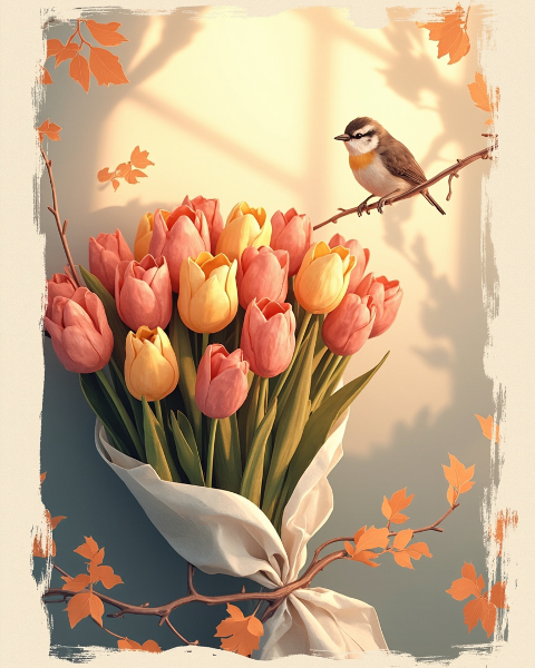 Thankyou e-card design