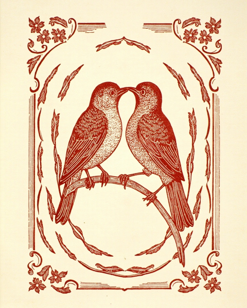 Valentine e-card design