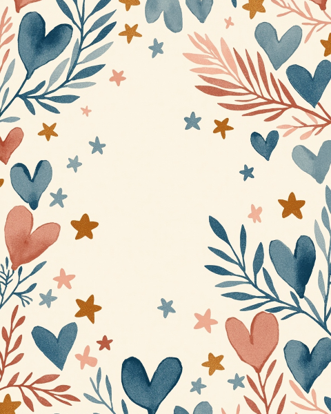 Valentine e-card design