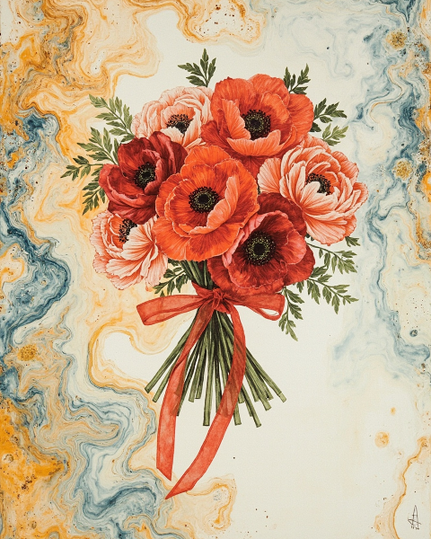 Valentine e-card design