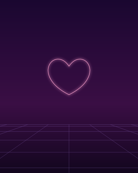 Valentine e-card design by @DittyCityTeam