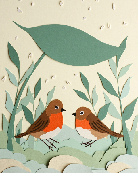 Valentine e-card design