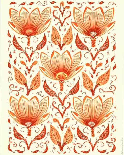 Valentine e-card design