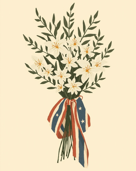 Veterans day e-card design