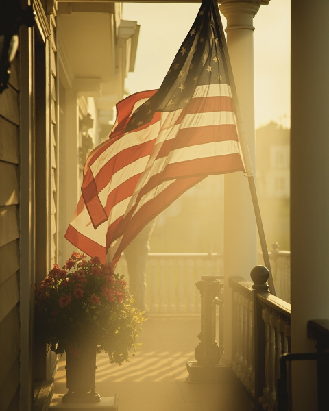 Veterans day e-card design