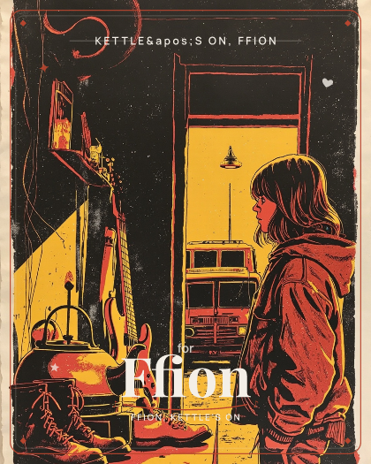 Personalized just because song for Ffion, raw 90s grunge rock style