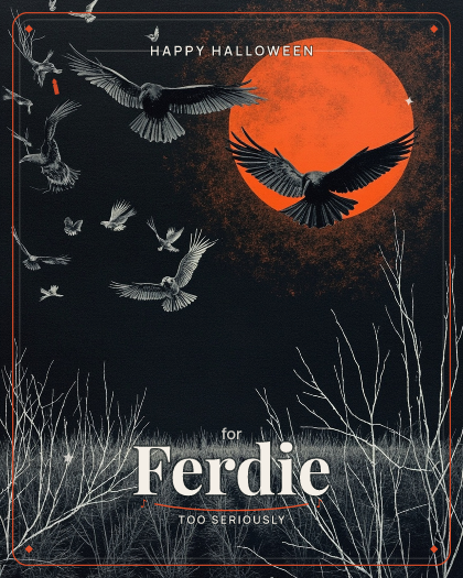 Personalized halloween song for Ferdie, style