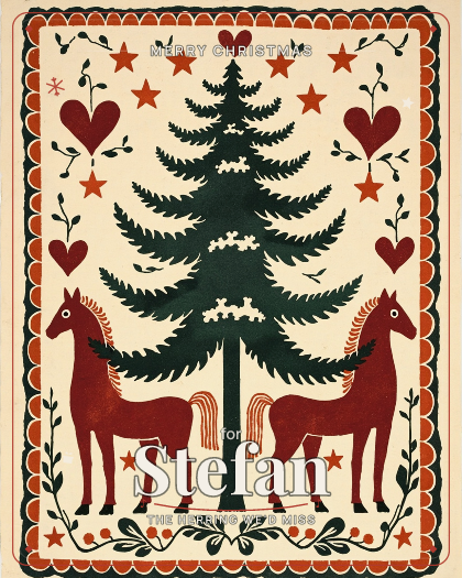 Personalized christmas song for Stefan, polka style