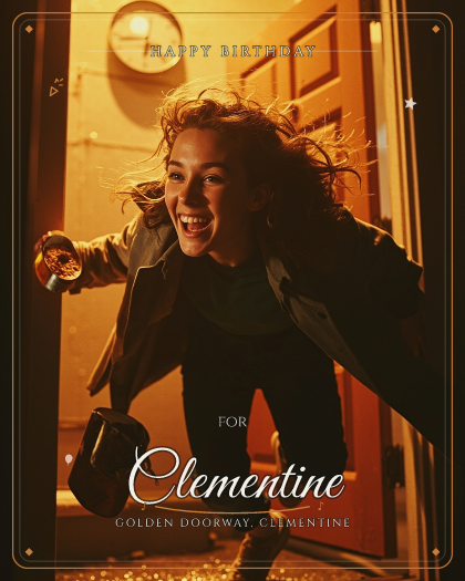 Personalized birthday song for Clementine