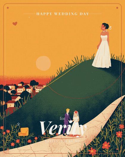 Personalized wedding song for Verity, tender romantic ballad style