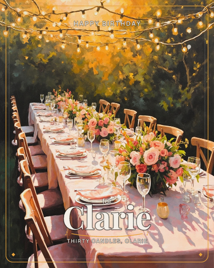 Personalized birthday song for Clarie, modern K-pop, glossy synth-pop production style