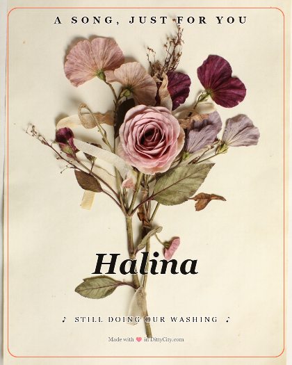 Personalized mothersday song for Halina, edm style
