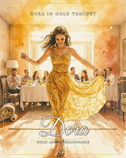 Personalized party song for Dora, euphoric dance-pop style