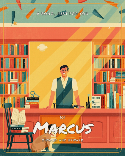 Personalized congratulations song for Marcus,  style