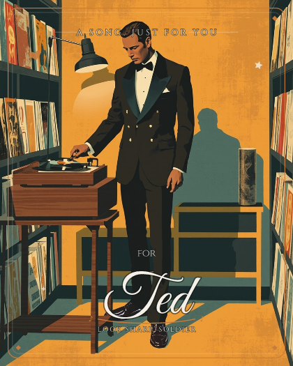 Personalized just because song for Ted, style