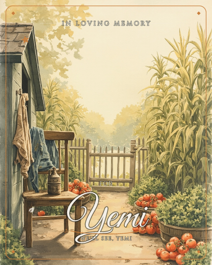 Personalized memory song for Yemi, heartfelt modern country with warm acoustic guitar style
