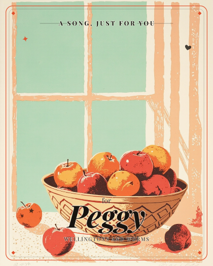 Personalized just because song for Peggy, style