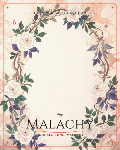 Personalized wedding song for Malachy, lively bluegrass with banjo style