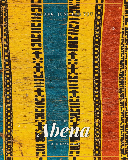 Personalized getwell song for Abena, afrobeat style