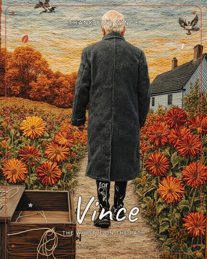 Personalized veterans day song for Vince, smoky slow blues style
