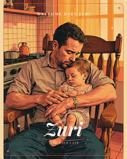 Personalized new baby song for Zuri, warm slow soul ballad style