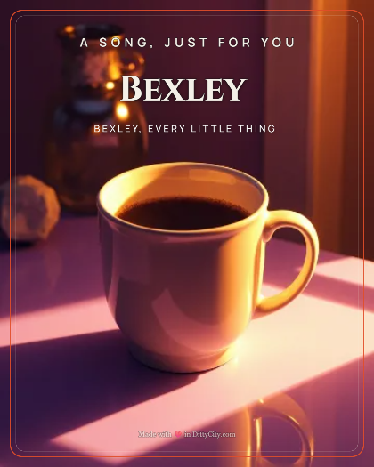 Personalized thankyou song for Bexley, style