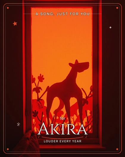 Personalized lunar new year song for Akira, festival big-room EDM style