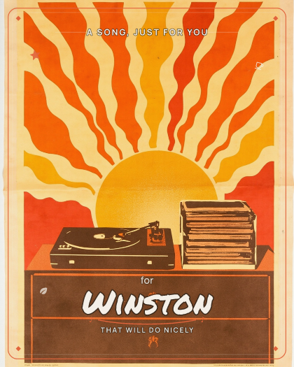 Personalized fathersday song for Winston, funk style