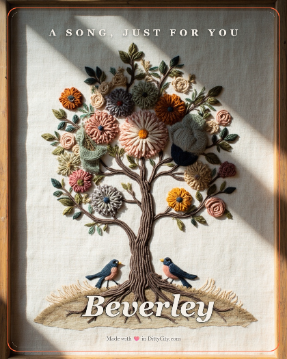 Personalized mothersday song for Beverley, celtic style