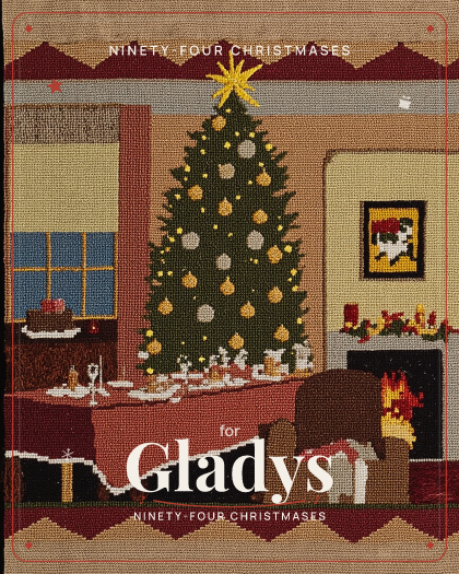 Personalized christmas song for Gladys, warm festive Christmas folk-pop with fingerpicked acoustic guitar style