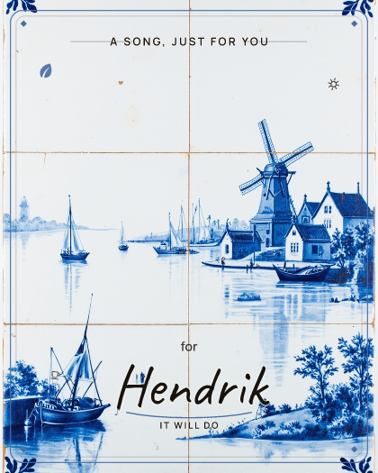 Personalized retirement song for Hendrik